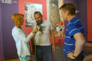 24.08.2016. Wakacje z duchami historii. Chroberz / Krzysztof Bujnowicz / Radio Kielce