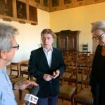 31.08.2016. Wakacje z duchami historii. Pałac Biskupów Krakowskich / Krzysztof Bujnowicz / Radio Kielce