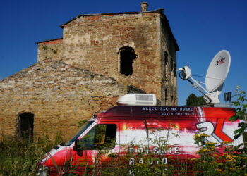 09.08.2016. Wakacje z duchami historii. Ćmielów / Krzysztof Bujnowicz / Radio Kielce