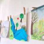 03.08.2016. "Wakacje - pociąg do kultury" - zajęcia dla dzieci w Centrum Kultury w Pińczowie / Kamil Włosowicz / Radio Kielce