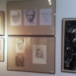 29.08.2016. Wystawa  prac Aleksandra Salija w Muzeum Historyczno-Archeologicznym w Ostrowcu Świętokrzyskim / Kalina Łabuz-Bębas / Radio Kielce