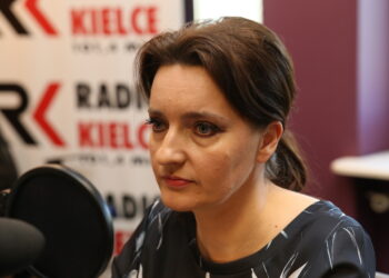 17.04.2016. Studio Polityczne. Poseł PO Marzena Okła-Drewnowicz / Kamil Król / Radio Kielce