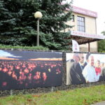 10.08.2016. Zapowiedź wystawy "Światowe Dni Młodzieży w obiektywie fotoreporterów Polskiego Radia Kielce” / Kamil Król / Radio Kielce