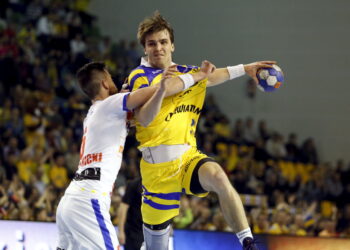 06.02.2016 Kielce. Mecz Vive Tauron Kielce - Górnik Zabrze. Paweł Paczkowski. / Jarosław Kubalski / Radio Kielce