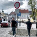 12.05.2016 Kielce. Rynek. Ruch samochodowy. / Jarosław Kubalski / Radio Kielce