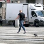 12.05.2016 Kielce. Rynek. Ruch samochodowy. / Jarosław Kubalski / Radio Kielce