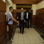 01.08.2016 Kielce. Przedtstawiciele senegalskiego inwestora, który chce nabyć akcje Korony, Peter Kaluba i Ibrahim Iyane Thiam spotkali się z prezydentem Wojciechem lubawskim / Jarosław Kubalski / Radio Kielce
