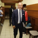 01.08.2016 Kielce. Przedtstawiciele senegalskiego inwestora, który chce nabyć akcje Korony, Peter Kaluba i Ibrahim Iyane Thiam spotkali się z prezydentem Wojciechem lubawskim / Jarosław Kubalski / Radio Kielce