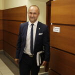 01.08.2016 Kielce. Przedtstawiciele senegalskiego inwestora, który chce nabyć akcje Korony, Peter Kaluba i Ibrahim Iyane Thiam spotkali się z prezydentem Wojciechem lubawskim / Jarosław Kubalski / Radio Kielce