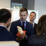 03.08.2016. Spotkanie ministra rozwoju Mateusza Morawieckiego z przedsiębiorcami w KPT / Jarosław Kubalski / Radio Kielce