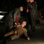 04.08.2016 Kielce. Inscenizacja rozbicia więzienia kieleckiego UB przez oddział generała Antoniego Hedy "Szarego". / Jarosław Kubalski / Radio Kielce