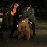 04.08.2016 Kielce. Inscenizacja rozbicia więzienia kieleckiego UB przez oddział generała Antoniego Hedy "Szarego". / Jarosław Kubalski / Radio Kielce