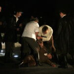 04.08.2016 Kielce. Inscenizacja rozbicia więzienia kieleckiego UB przez oddział generała Antoniego Hedy "Szarego". / Jarosław Kubalski / Radio Kielce