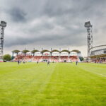 09.08.2016 Ostrowiec Świętokrzyski. 1/16 Pucharu Polski. Mecz KSZO Ostrowiec - Raków Częstochowa. Stadion. / Jarosław Kubalski / Radio Kielce