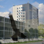 09.08.2016 Kielce. Remontowany dawny biurowiec SHL przy ulicy Zagnańskiej. Powstaną tu przychodnie lekarskie. / Jarosław Kubalski / Radio Kielce