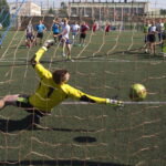 09.08.2016 Kielce. Wakacje z futbolem. Półfinał liceów. Karne. / Jarosław Kubalski / Radio Kielce