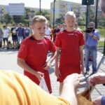 09.08.2016 Kielce. Wakacje z futbolem. Pierwsze miejsce w gimnazjach. Drużyna Actimela. / Jarosław Kubalski / Radio Kielce