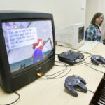 11.08.2016 Kielce. Oldskulowe gry wideo w Muzeum Zabawek. / Jarosław Kubalski / Radio Kielce