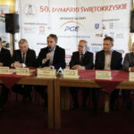 11.08.2016 Wólka Milanowska. Konferencja  przed festynem archeologicznym Dymarki Świętokrzyskie. / Jarosław Kubalski / Radio Kielce