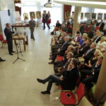 11.08.2016 Wólka Milanowska. Konferencja  przed festynem archeologicznym Dymarki Świętokrzyskie. / Radio Kielce