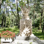 12.08.2016 Kielce. Pomniki autorstwa i współautorstwa Henryka Dłużewskiego. Pomnik 2 Pułku Artylerii Lekkiej Legionów. / Jarosław Kubalski / Radio Kielce