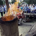 13.08.2016 Nowa Słupia. Festyn archeologiczny Dymarki Świętokrzyskie. / Jarosław Kubalski / Radio Kielce