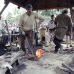 13.08.2016 Nowa Słupia. Festyn archeologiczny Dymarki Świętokrzyskie. / Jarosław Kubalski / Radio Kielce