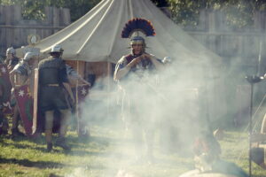 13.08.2016 Nowa Słupia. Festyn archeologiczny Dymarki Świętokrzyskie. / Jarosław Kubalski / Radio Kielce