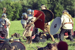 13.08.2016 Nowa Słupia. Festyn archeologiczny Dymarki Świętokrzyskie. / Jarosław Kubalski / Radio Kielce