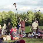 13.08.2016 Nowa Słupia. Festyn archeologiczny Dymarki Świętokrzyskie. / Jarosław Kubalski / Radio Kielce