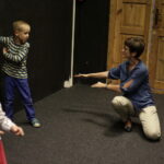 13.08.2016 Kielce. Warsztaty dla dzieci w Teatrze Lalki i Aktora Kubuś. / Jarosław Kubalski / Radio Kielce