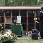 13.08.2016 Cedzyna. Pogrzeb dziennikarki Radia Kielce Zdzisławy Wierciakowej. / Radio Kielce