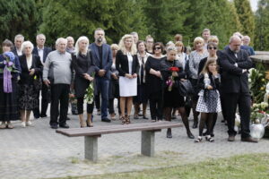 13.08.2016 Cedzyna. Pogrzeb dziennikarki Radia Kielce Zdzisławy Wierciakowej. / Radio Kielce
