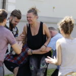 18.08.2016 Kielce. Próba plenerowa aktorów Teatru im. Stefana Żeromskiego do spektaklu Kieł. / Jarosław Kubalski / Radio Kielce