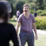 18.08.2016 Kielce. Próba plenerowa aktorów Teatru im. Stefana Żeromskiego do spektaklu Kieł. / Jarosław Kubalski / Radio Kielce