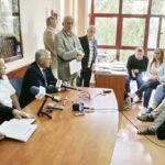 19.08.2016 Kielce. Konferencja prasowa Solidarności w sprawie sytuacji w KKSM. / Jarosław Kubalski / Radio Kielce