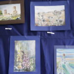 20.08.2016 Chęciny. Wernisaż poplenerowej wystawy malarskiej. "Chęcińskie pocztówki". / Jarosław Kubalski / Radio Kielce