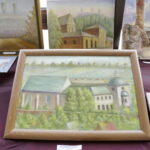 20.08.2016 Chęciny. Wernisaż poplenerowej wystawy malarskiej. "Chęcińskie pocztówki". / Jarosław Kubalski / Radio Kielce