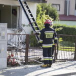 23.08.2016 Nowa Słupia. Wybuch butli z gazem zniszczył dom. Poszkodowane zostało małe dziecko. / Jarosław Kubalski / Radio Kielce