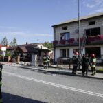 23.08.2016 Nowa Słupia. Wybuch butli z gazem zniszczył dom. Poszkodowane zostało małe dziecko. / Jarosław Kubalski / Radio Kielce