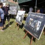 25.08.2016 Podzamcze Chęcińskie. Harcerze podczas różnych zajęć. Ogólnopolski zlot harcerski Wędrowna Watra. / Jarosław Kubalski / Radio Kielce