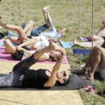 25.08.2016 Podzamcze Chęcińskie. Harcerze podczas różnych zajęć. Ogólnopolski zlot harcerski Wędrowna Watra. / Jarosław Kubalski / Radio Kielce