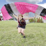 25.08.2016 Podzamcze Chęcińskie. Harcerze podczas różnych zajęć. Ogólnopolski zlot harcerski Wędrowna Watra. / Jarosław Kubalski / Radio Kielce