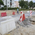 25.08.2016 Kielce. Ulica Jagiellońska w remoncie. Przebudowa skrzyżowania z ulicą Piekoszowską. / Jarosław Kubalski / Radio Kielce