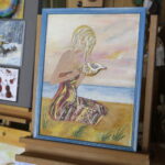 30.08.2016 Kielce. WDK. Wystawa prac etapu wojewódzkiego ogólnopolskiego konkursu plastycznego Sztuka Osób Niepełnosprawnych. / Jarosław Kubalski / Radio Kielce