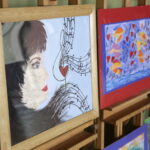 30.08.2016 Kielce. WDK. Wystawa prac etapu wojewódzkiego ogólnopolskiego konkursu plastycznego Sztuka Osób Niepełnosprawnych. / Jarosław Kubalski / Radio Kielce