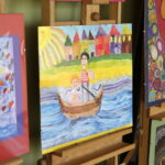 30.08.2016 Kielce. WDK. Wystawa prac etapu wojewódzkiego ogólnopolskiego konkursu plastycznego Sztuka Osób Niepełnosprawnych. / Jarosław Kubalski / Radio Kielce