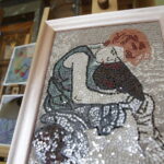 30.08.2016 Kielce. WDK. Wystawa prac etapu wojewódzkiego ogólnopolskiego konkursu plastycznego Sztuka Osób Niepełnosprawnych. / Jarosław Kubalski / Radio Kielce