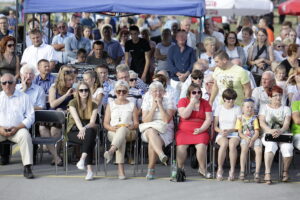 14.08.2016 Krasocin. 110 lecie Młodzieżowej Orkiestry Dętej i 100 lecie ochotniczej Straży Pożarnej. / Jarosław Kubalski / Radio Kielce