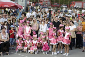 14.08.2016 Krasocin. 110 lecie Młodzieżowej Orkiestry Dętej i 100 lecie ochotniczej Straży Pożarnej. / Jarosław Kubalski / Radio Kielce